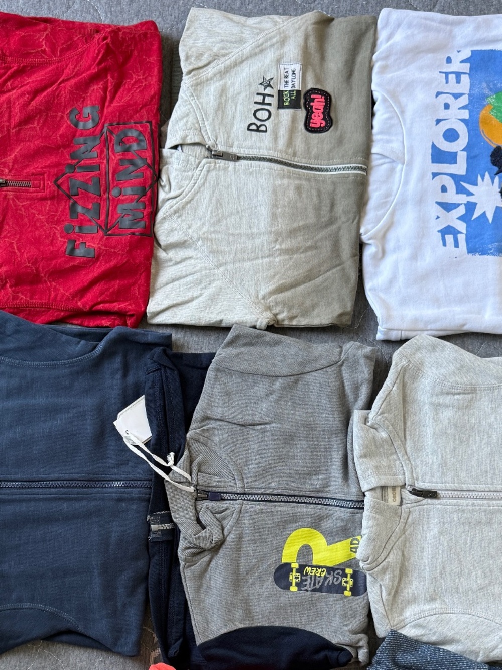 Little boys 6 hoodies NWT, size 6-8 y